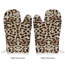 Load image into Gallery viewer, Ti Amo I love you - Exclusive Brand - Make your Own - Custom Oven Mitt Anti-Scald Insulated Glove &amp; Mat Set
