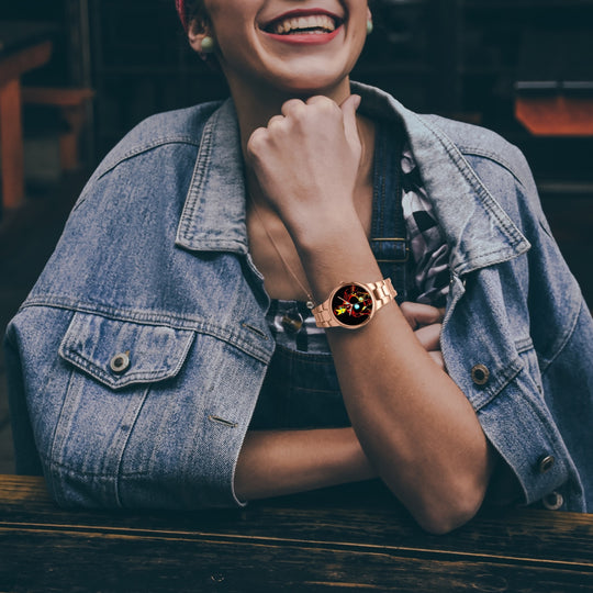 Ti Amo I love you- Exclusive Brand- . Stainless Steel Designer Quartz Watch