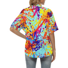 Load image into Gallery viewer, Ti Amo I love you - Exclusive Brand  - Women&#39;s Hawaiian Shirts - Sizes S-2XL
