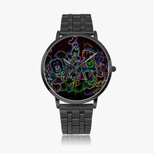 Load image into Gallery viewer, Ti Amo I love you - Exclusive Brand  - Characters - Unisex Designer Instafamous Steel Strap Quartz Watch
