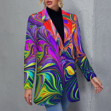 Load image into Gallery viewer, Ti Amo I love you - Exclusive Brand - Womens Suit Blazer Jacket
