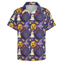 Load image into Gallery viewer, Ti Amo I love you - Exclusive Brand  - Mens Short Sleeves Halloween Shirts
