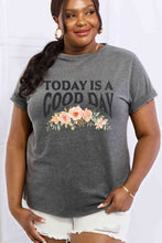 Load image into Gallery viewer, Simply Love Full Size TODAY IS A GOOD DAY Graphic Cotton Tee
