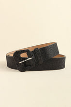 Load image into Gallery viewer, Glitter PU Leather Belt
