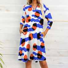 Load image into Gallery viewer, Ti Amo I love you - Exclusive Brand - 7-Point Long Sleeved Dress
