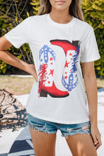 Load image into Gallery viewer, Star Cowboy Boots Graphic Tee
