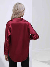 Load image into Gallery viewer, 9 Colors - Collared Neck Buttoned Long Sleeve Shirt
