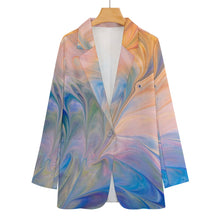 Load image into Gallery viewer, Ti Amo I love you - Exclusive Brand - Womens Suit Blazer Jacket
