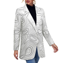 Load image into Gallery viewer, Ti Amo I love you - Exclusive Brand - Womens Suit Blazer Jacket - 2XS-2XL
