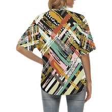 Load image into Gallery viewer, Ti Amo I love you - Exclusive Brand  - Women&#39;s Hawaiian Shirts - Sizes S-2XL
