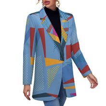 Load image into Gallery viewer, Ti Amo I love you - Exclusive Brand - Womens Suit Blazer Jacket
