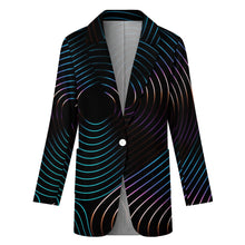 Load image into Gallery viewer, Ti Amo I love you - Exclusive Brand - Womens Suit Blazer Jacket - 2XS-2XL
