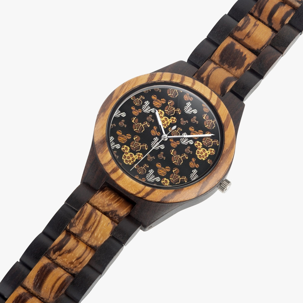 Ti Amo I love you Exclusive Brand  - Indian Ebony Wooden Watch