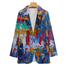 Load image into Gallery viewer, Ti Amo I love you - Exclusive Brand - Womens Suit Blazer Jacket
