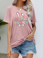 Load image into Gallery viewer, MAMA BUNNY Easter Graphic Short Sleeve Tee
