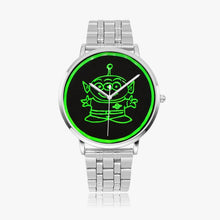 Load image into Gallery viewer, Ti Amo I love you  - Exclusive Brand  - Alien - Unisex Designer Instafamous Steel Strap Quartz Watch
