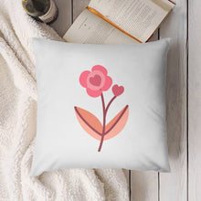 Load image into Gallery viewer, Ti Amo I love you - Exclusive Brand - 9 Colors - 7 Sizes - Flower Plush Pillow Case
