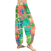 Load image into Gallery viewer, Ti Amo I love you  - Exclusive Brand  - Colorful Crosses - Women&#39;s Harem Pants
