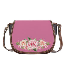 Load image into Gallery viewer, Ti Amo I love you - Exclusive Brand - Charm - Roses - Saddle Bag
