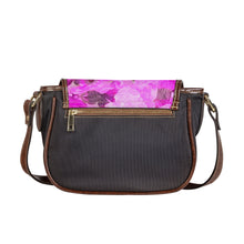 Load image into Gallery viewer, Ti Amo I love you - Exclusive Brand  - Cerise Rose - Saddle Bag
