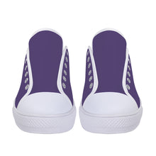 Load image into Gallery viewer, Ti Amo I love you - Exclusive Brand  -  Low-Top Canvas Shoes - White Soles
