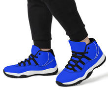 Load image into Gallery viewer, Ti Amo I love you - Exclusive Brand - Blue Blue Eyes - High Top Air Retro Sneakers - Black Laces
