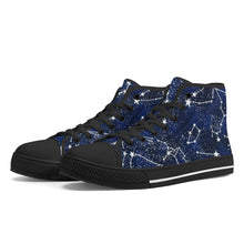 Load image into Gallery viewer, Ti Amo I love you  - Exclusive Brand  - High-Top Canvas Shoes - Black Soles
