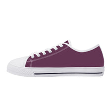 Load image into Gallery viewer, Ti Amo I love you - Exclusive Brand - Cosmic - Low-Top Canvas Shoes - White
