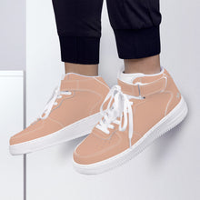 Load image into Gallery viewer, Ti Amo I love you - Exclusive Brand - Almost Apricot - High Top Unisex Sneakers
