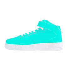 Load image into Gallery viewer, Ti Amo I love you - Exclusive Brand - Aqua - High Top Unisex Sneakers
