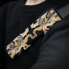 Load image into Gallery viewer, Ti Amo I love you - Exclusive Brand - Black Octopus - Car Seat Belt Covers
