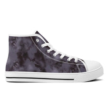 Load image into Gallery viewer, Ti Amo I love you - Exclusive Brand  - High-Top Canvas Shoes - White Soles
