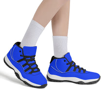 Load image into Gallery viewer, Ti Amo I love you - Exclusive Brand - Blue Blue Eyes - High Top Air Retro Sneakers - Black Laces
