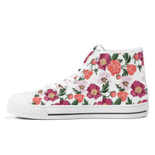 Load image into Gallery viewer, Ti Amo I love you - Exclusive Brand  - High-Top Canvas Shoes - White Soles
