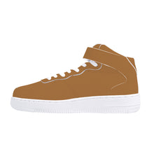 Load image into Gallery viewer, Ti Amo I love you - Exclusive Brand - Aged Copper Brown -  High Top Unisex Sneakers
