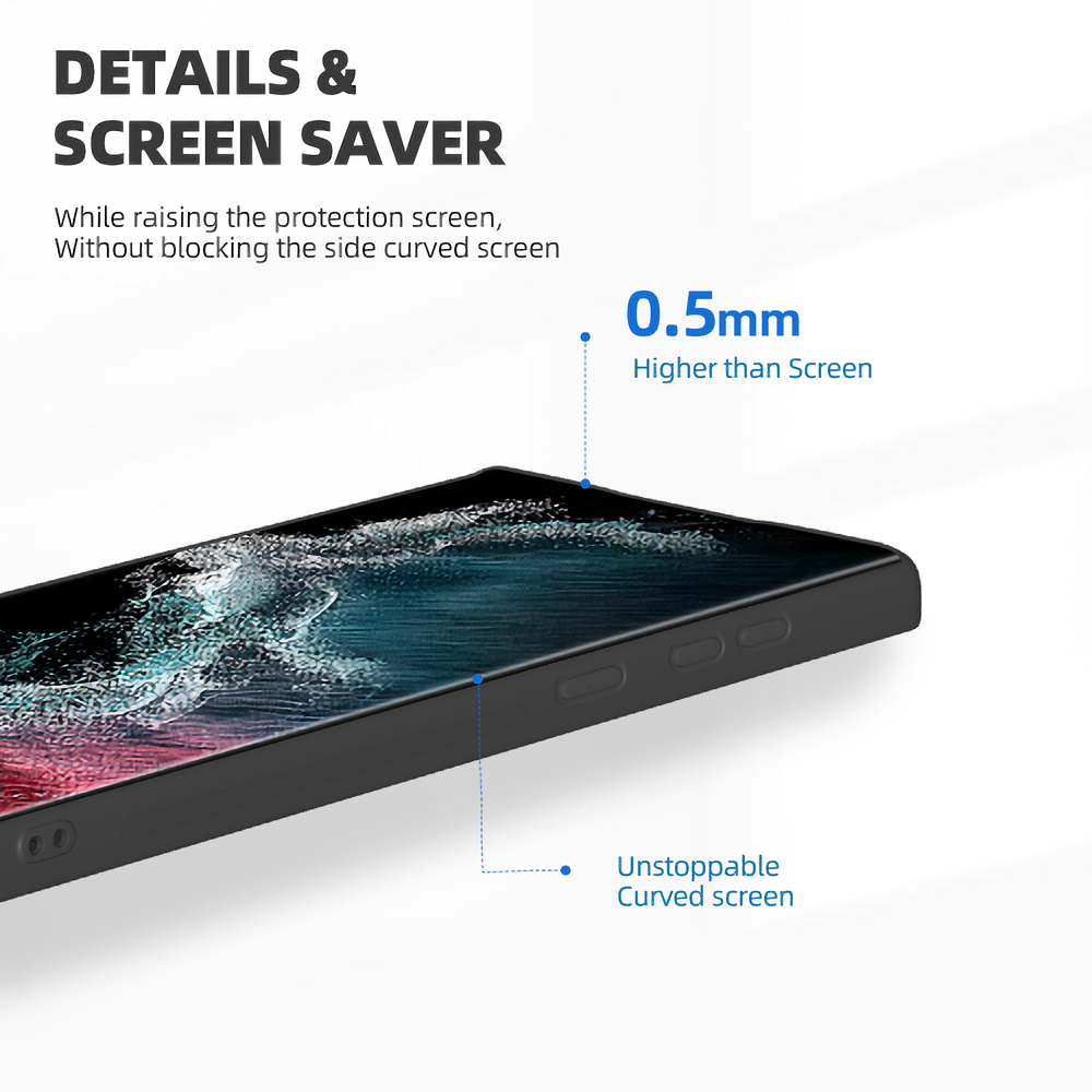 Ti Amo I love you - Exclusive Brand  - Dove Gray -  Samsung Galaxy S22 Ultra Glass Case