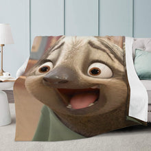 Load image into Gallery viewer, Ti Amo I love you - Exclusive Brand - Zootopia Flash Slothmore - Micro Fleece Blankets
