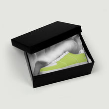 Load image into Gallery viewer, Ti Amo I love you - Exclusive Brand - Celery &amp; White - Low Top Unisex Sneakers
