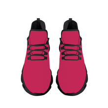 Load image into Gallery viewer, Ti Amo I love you  - Exclusive Brand  - Cerise Red2 - Double Black Heart -  Flex Control Sneaker - Black Soles
