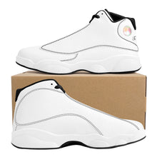 Load image into Gallery viewer, Ti Amo I love you  - Exclusive Brand  - White - Basketball Shoes - Black Laces
