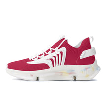 Load image into Gallery viewer, Ti Amo I love you - Exclusive Brand - Cardinal - Mens / Womens - Air Max React Sneakers - White Soles
