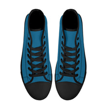 Load image into Gallery viewer, Ti Amo I love you - Exclusive Brand - High-Top Canvavs Shoes - Black Soles
