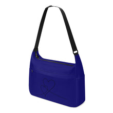 Load image into Gallery viewer, Ti Amo I love you - Exclusive Brand - Arapawa - Double Script Heart - Journey Computer Shoulder Bag
