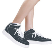 Load image into Gallery viewer, Ti Amo I love you - Exclusive Brand - Arsenic - High Top Unisex Sneakers
