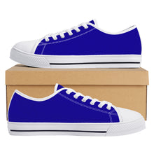 Load image into Gallery viewer, Ti Amo I love you - Exclusive Brand -  Low-Top Canvas Shoes With Customized Tongue - White
