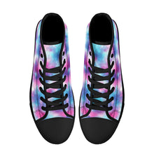 Load image into Gallery viewer, Ti Amo I love you - Exclusive Brand - High-Top Canvas Shoes - Black Soles - Sizes 5-12
