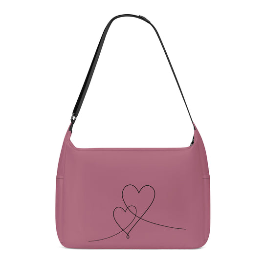 Ti Amo I love you - Exclusive Brand - Tapestry - Double Script Heart - Journey Computer Shoulder Bag
