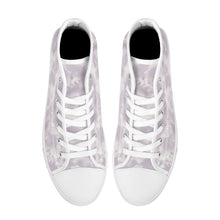 Load image into Gallery viewer, Ti Amo I love you - Exclusive Brand  - High-Top Canvas Shoes - White Soles
