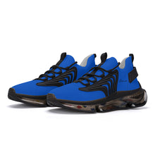 Load image into Gallery viewer, Ti Amo I love you  - Exclusive Brand  - Absolute Zero Blue - Script Logo -Mens / Womens - Air Max React Sneakers - Black Soles
