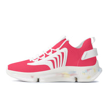 Load image into Gallery viewer, Ti Amo I love you - Exclusive Brand  - Radical Red - Mens / Womens - Air Max React Sneakers - White Soles
